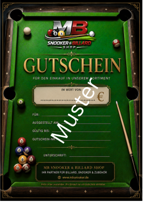 Gutschein für X Euro